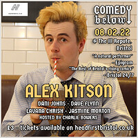 Comedy Below with Alex Kitson in Bristol