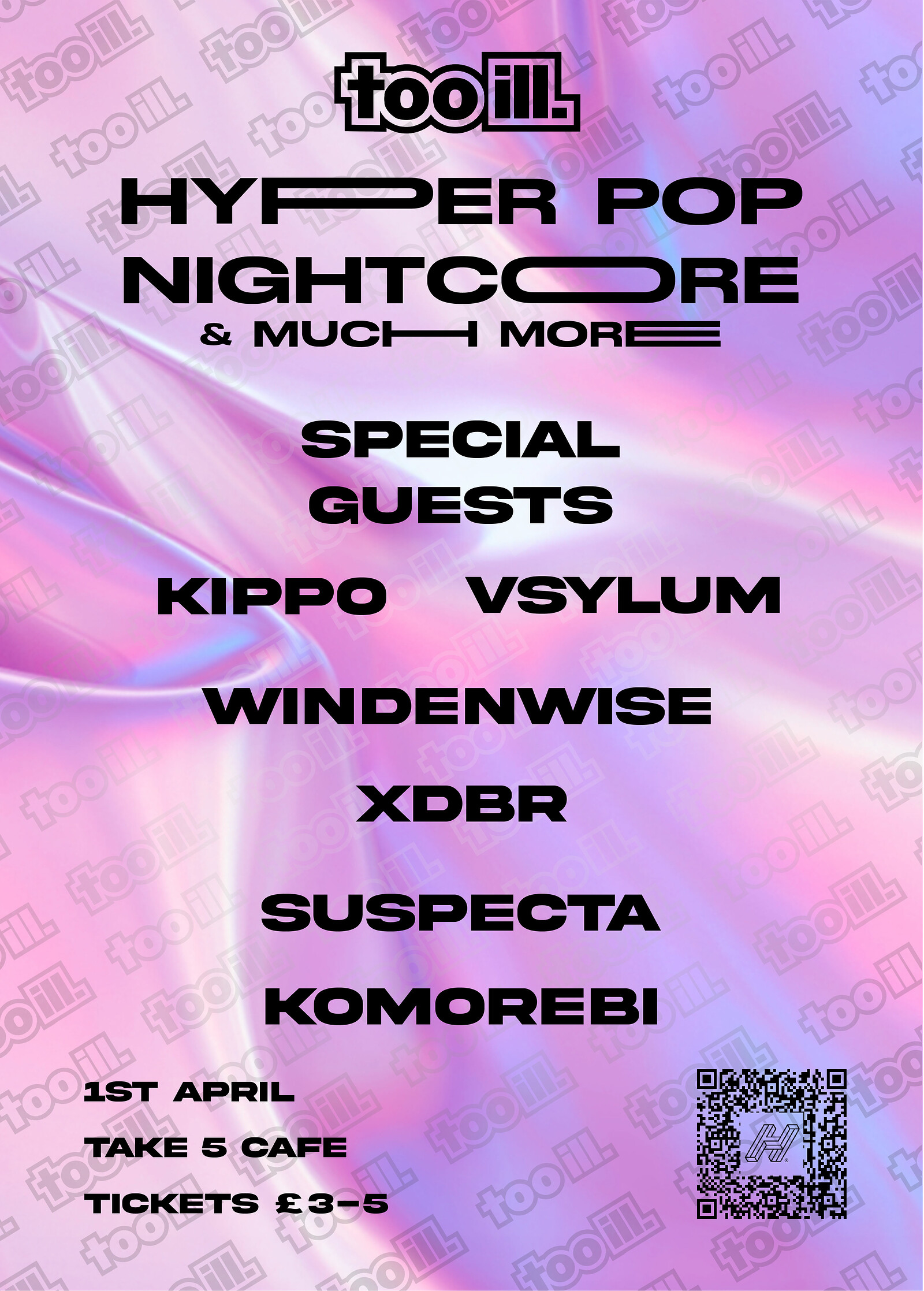 Too Ill: A Night of Hyperpop, Nightcore and more at Take Five Cafe