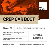 Crep Car Boot in Bristol