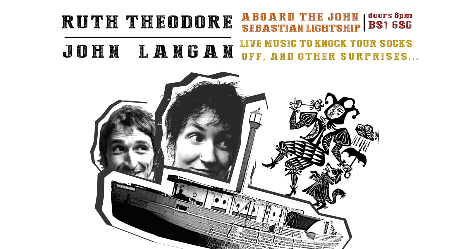 Ruth Theodore , John Langan - Ship of Fools at The Lightship Theatre