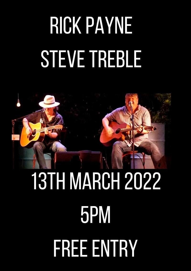 Rick Payne and Steve Treble at The Bristol Fringe