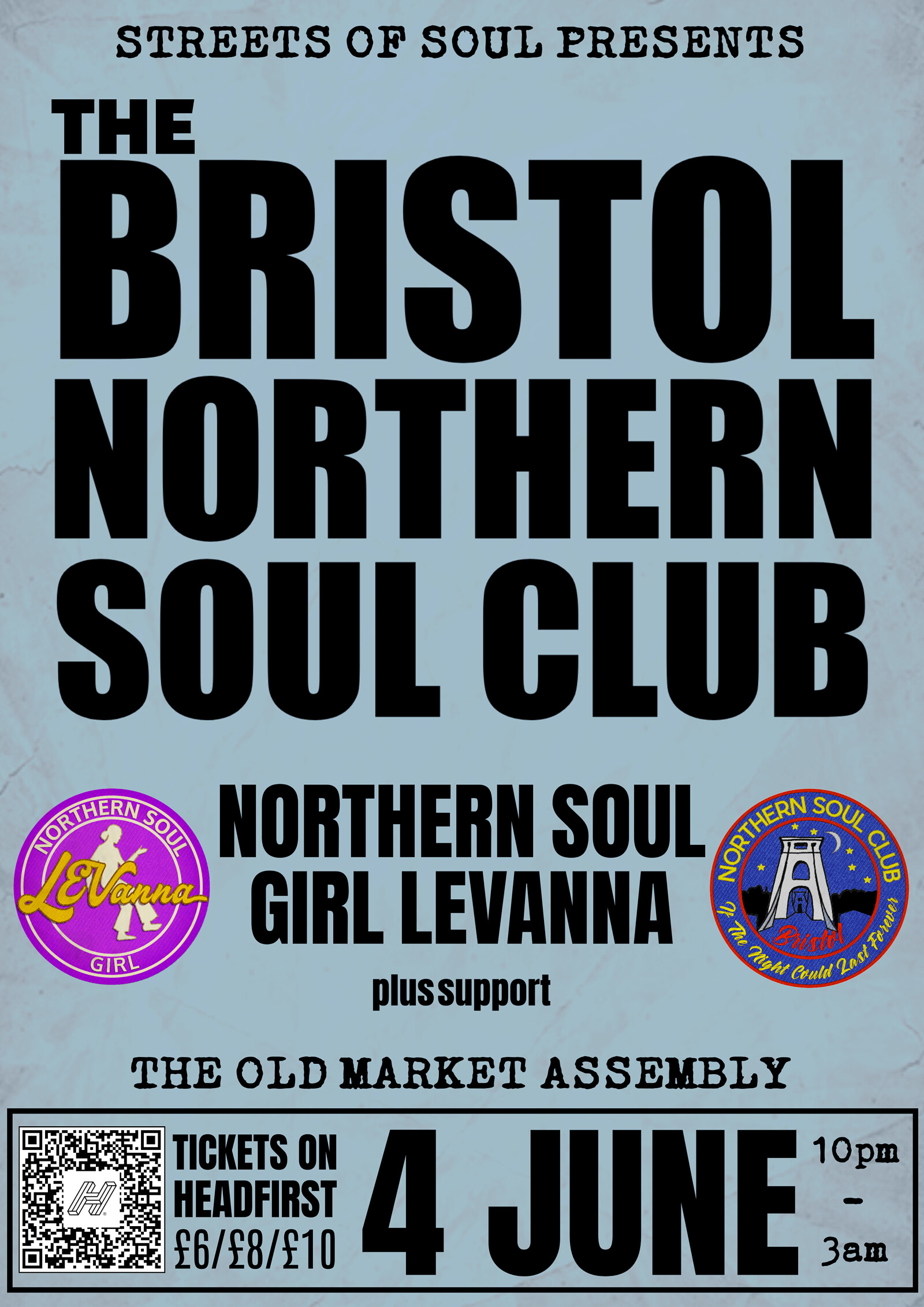 BRISTOL NORTHERN SOUL CLUB at The Old Market Assembly