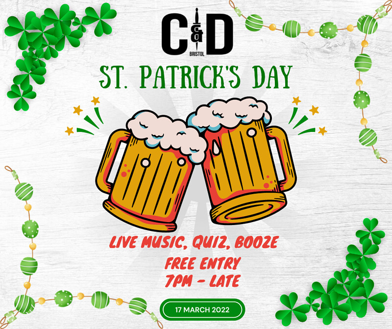 ST PATRICKS DAY CELEBRATION at The Cloak and Dagger