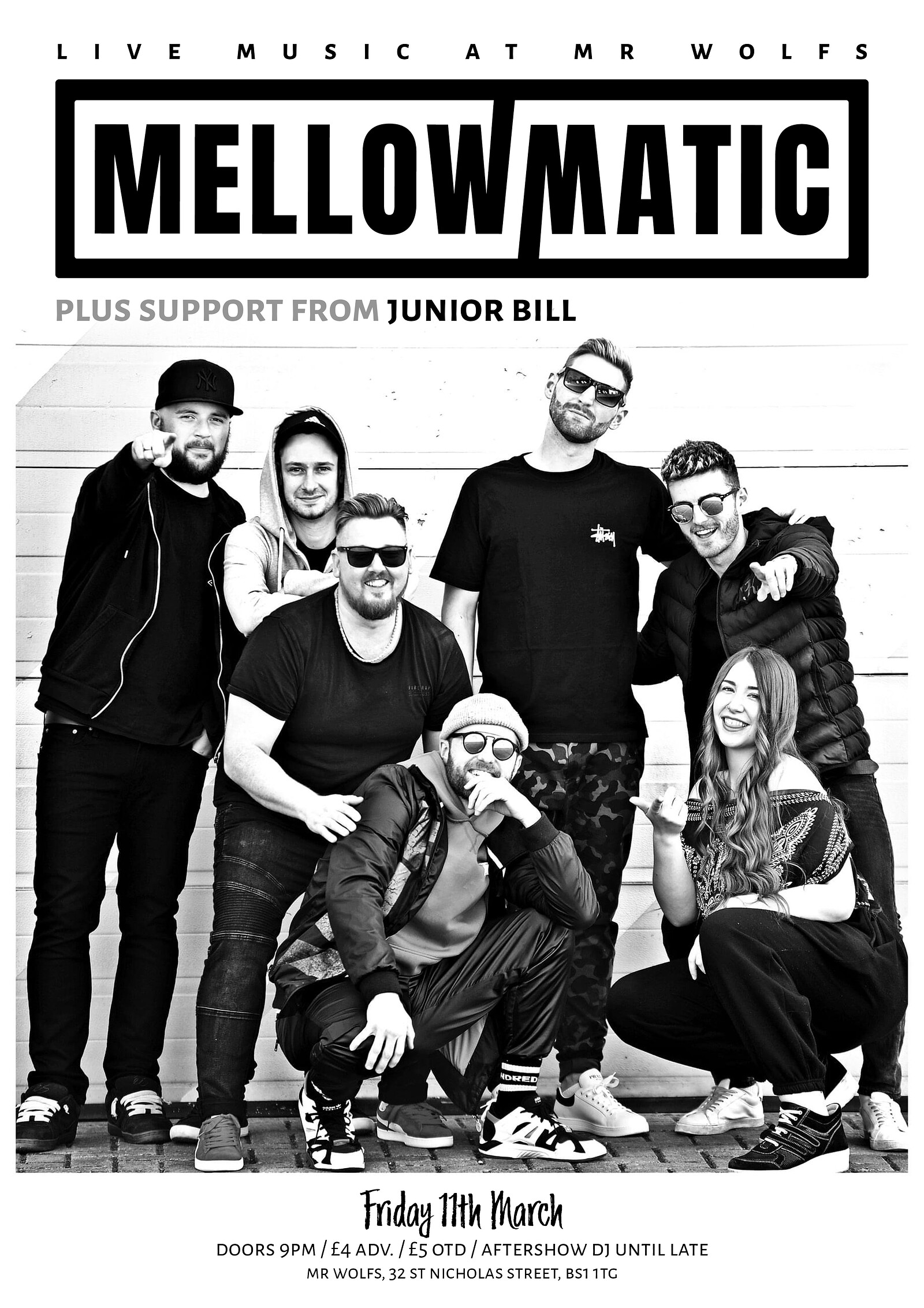Mellowmatic + The Embassy at Mr Wolfs