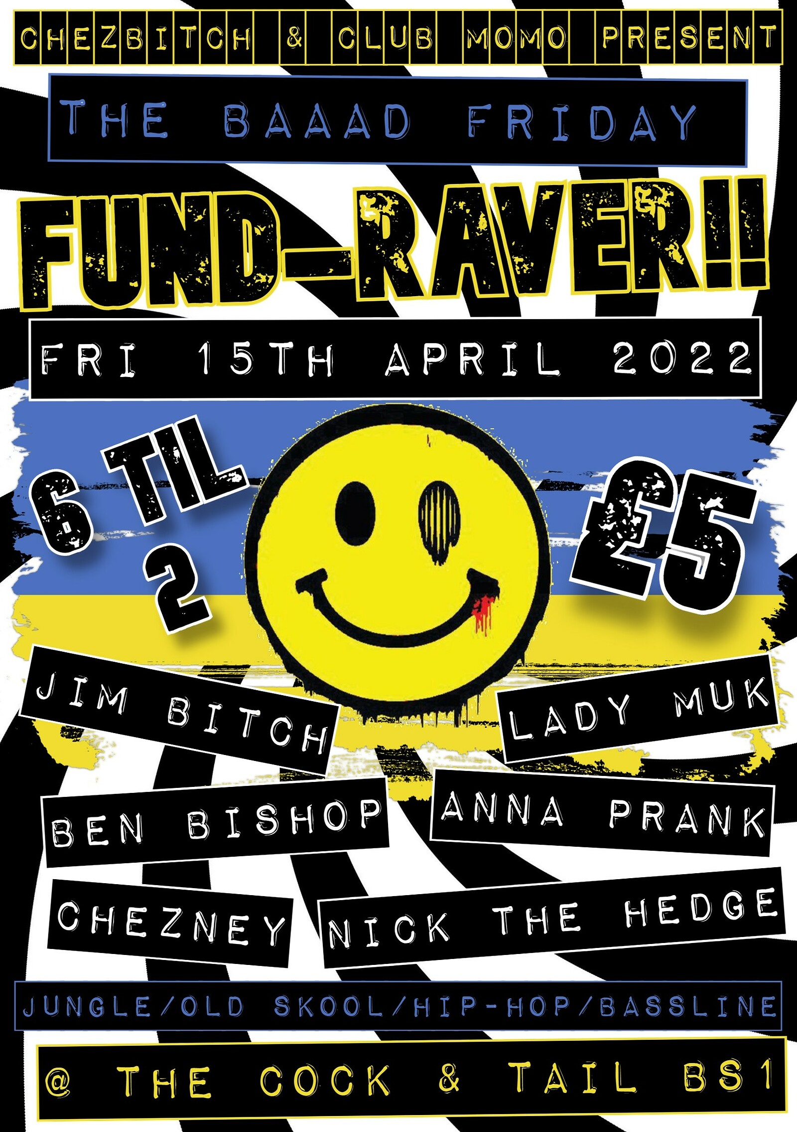 BAAAD Friday Fundraver at The Cock & Tail