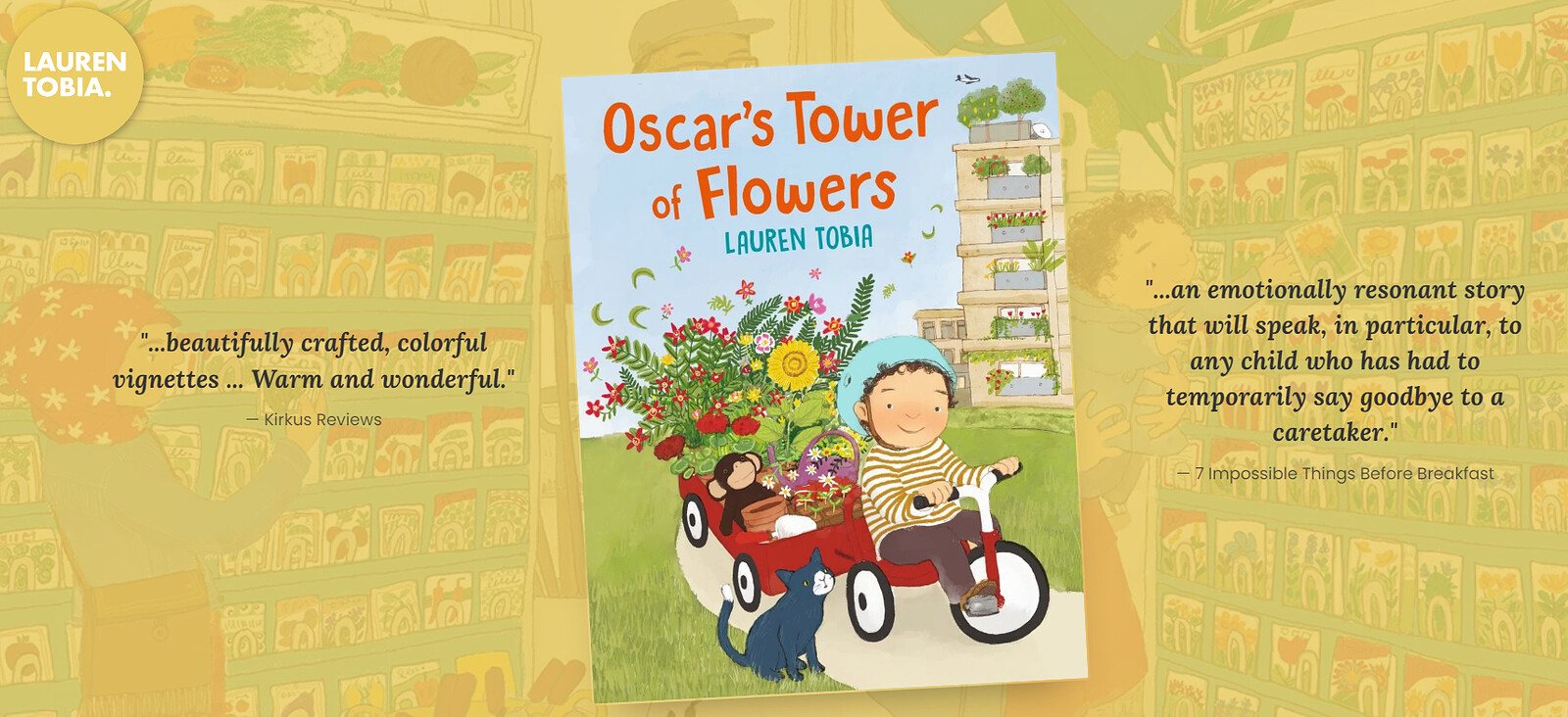 ‘Oscar’s Tower of Flowers’ Kids Reading Group at PRSC