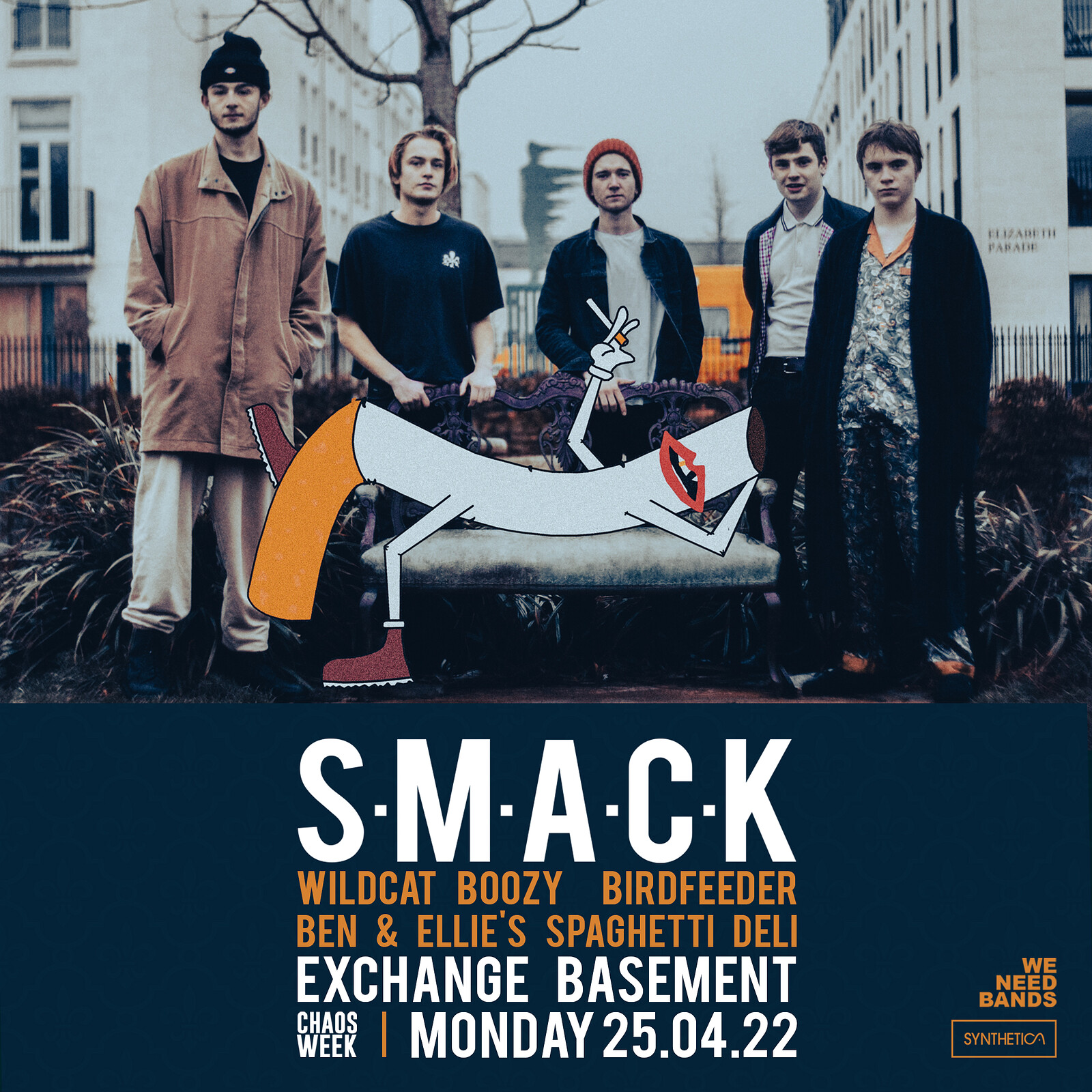 CHAOS WEEK | S.M.A.C.K + Support at Exchange