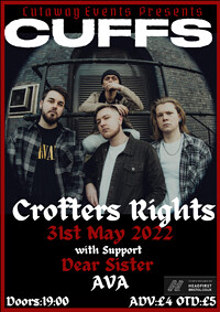 Cuffs with support from AVA+Dear Sister in Bristol