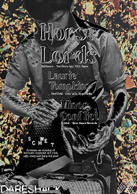 Horse Lords, Laurie Tompkins & Minor Conflict in Bristol