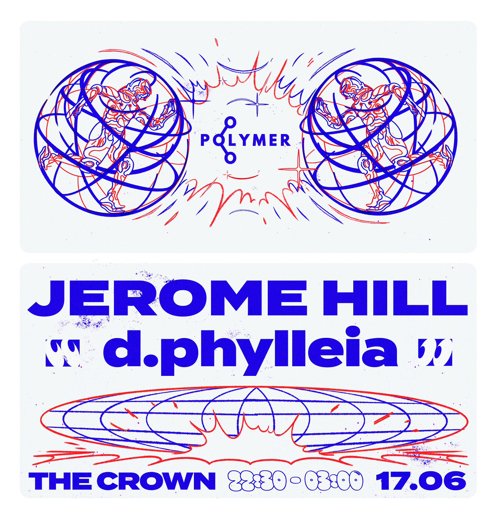 Polymer W/ Jerome Hill and d.phylleia at The Crown