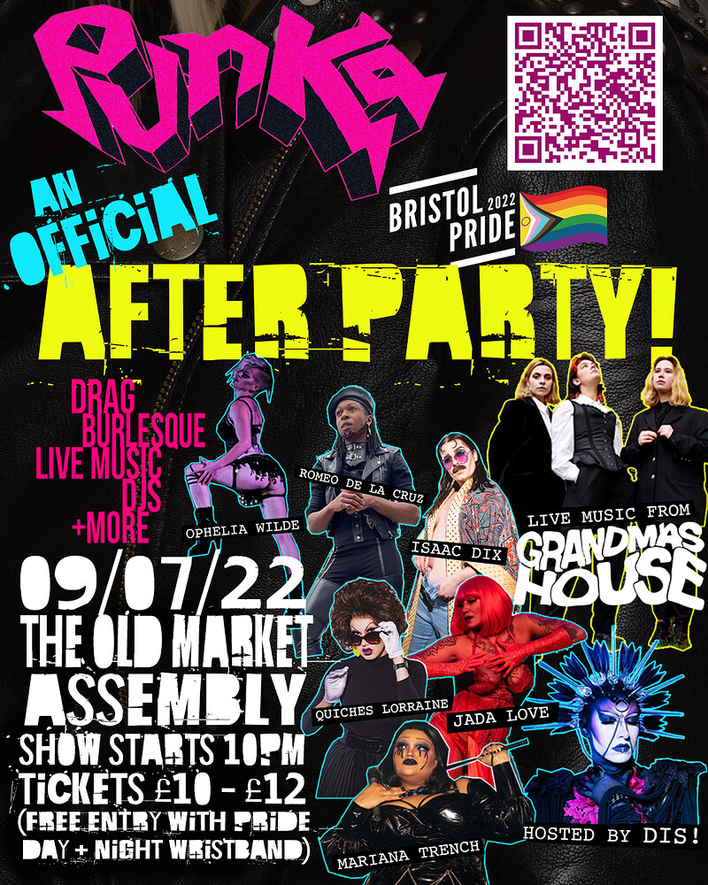 Official Bristol Pride After Party at The Old Market Assembly