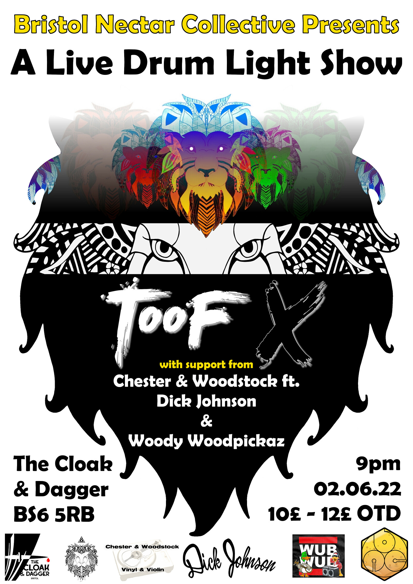TooF X  + BNC support at The Cloak and Dagger