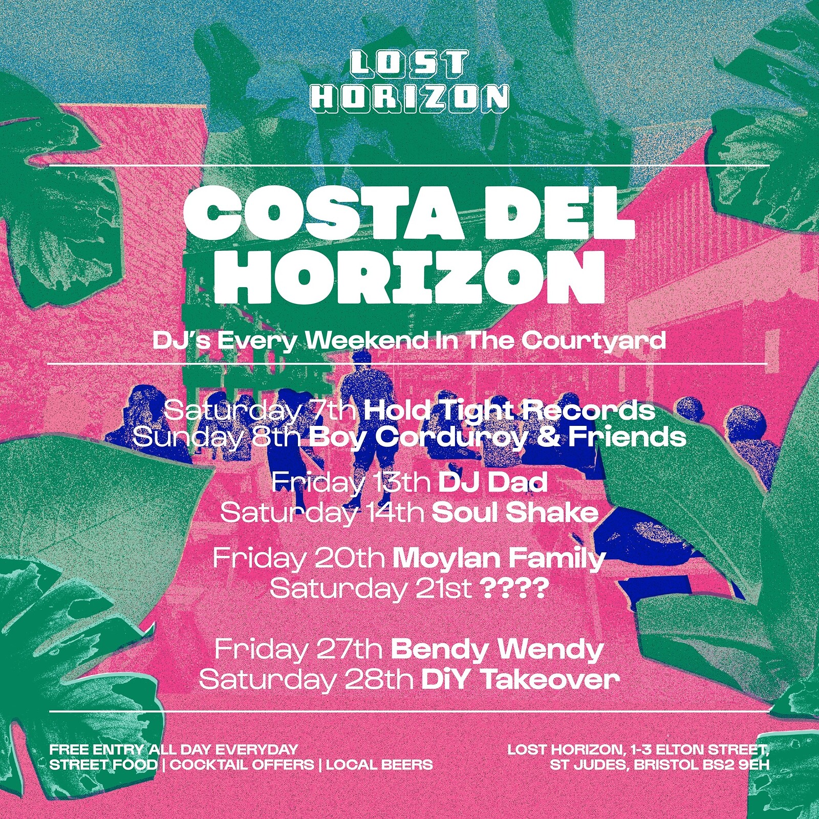 COSTA DEL HORIZON w/ Bendy Wendy at Lost Horizon