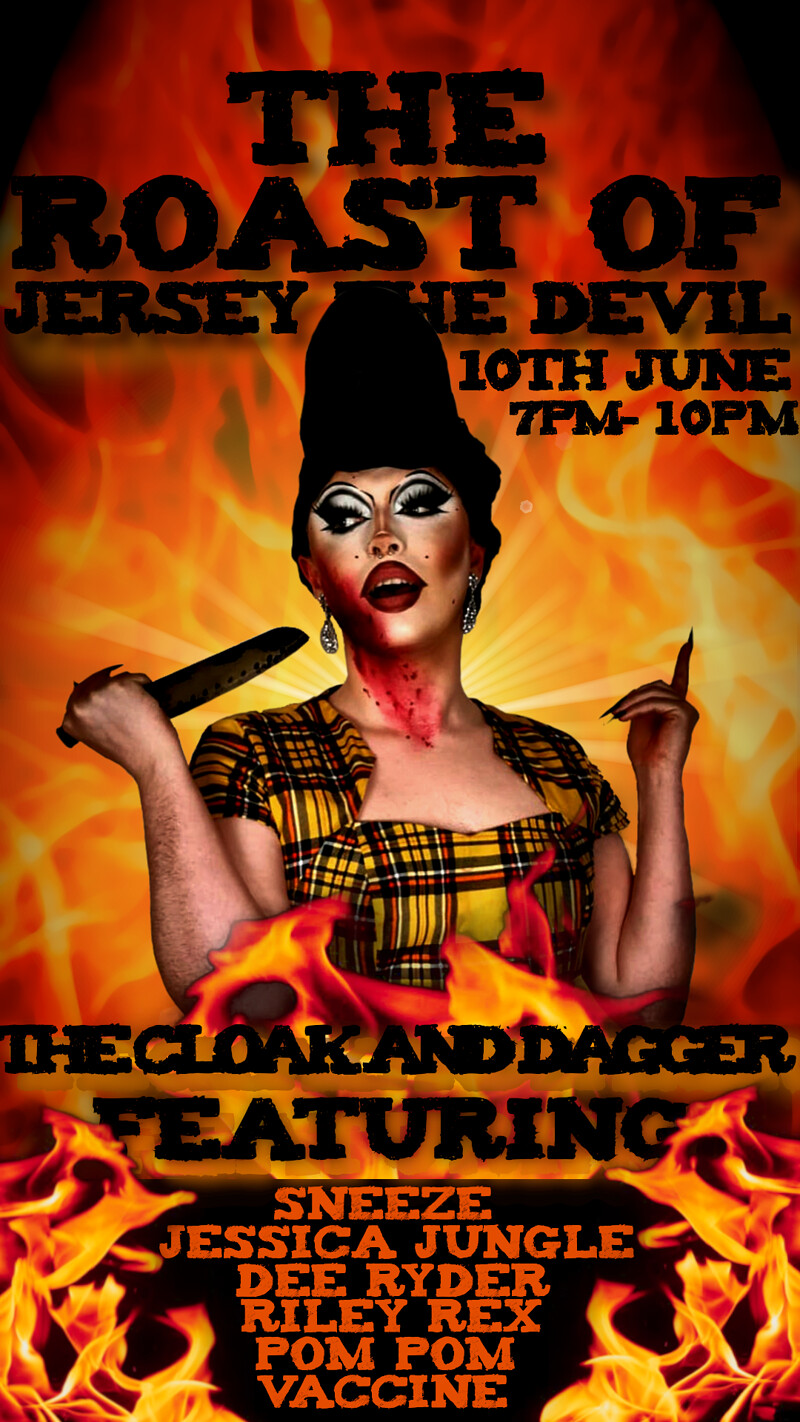 The Roast Of Jersey the Devil at The Cloak and Dagger