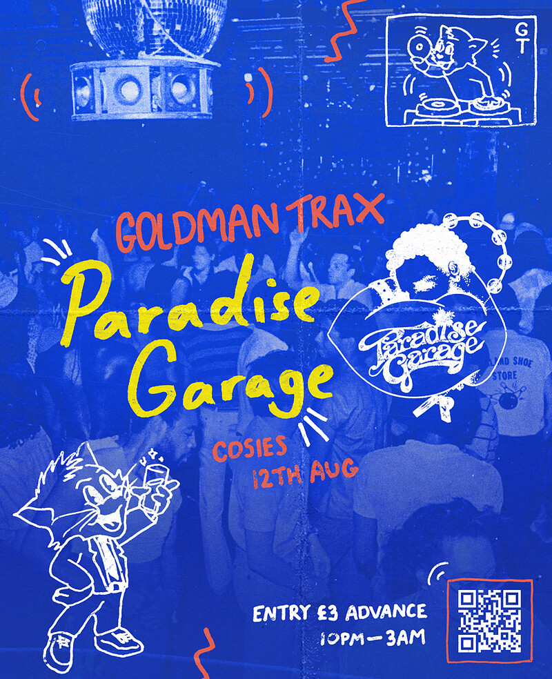 Goldman Trax: Paradise Garage at Cosies