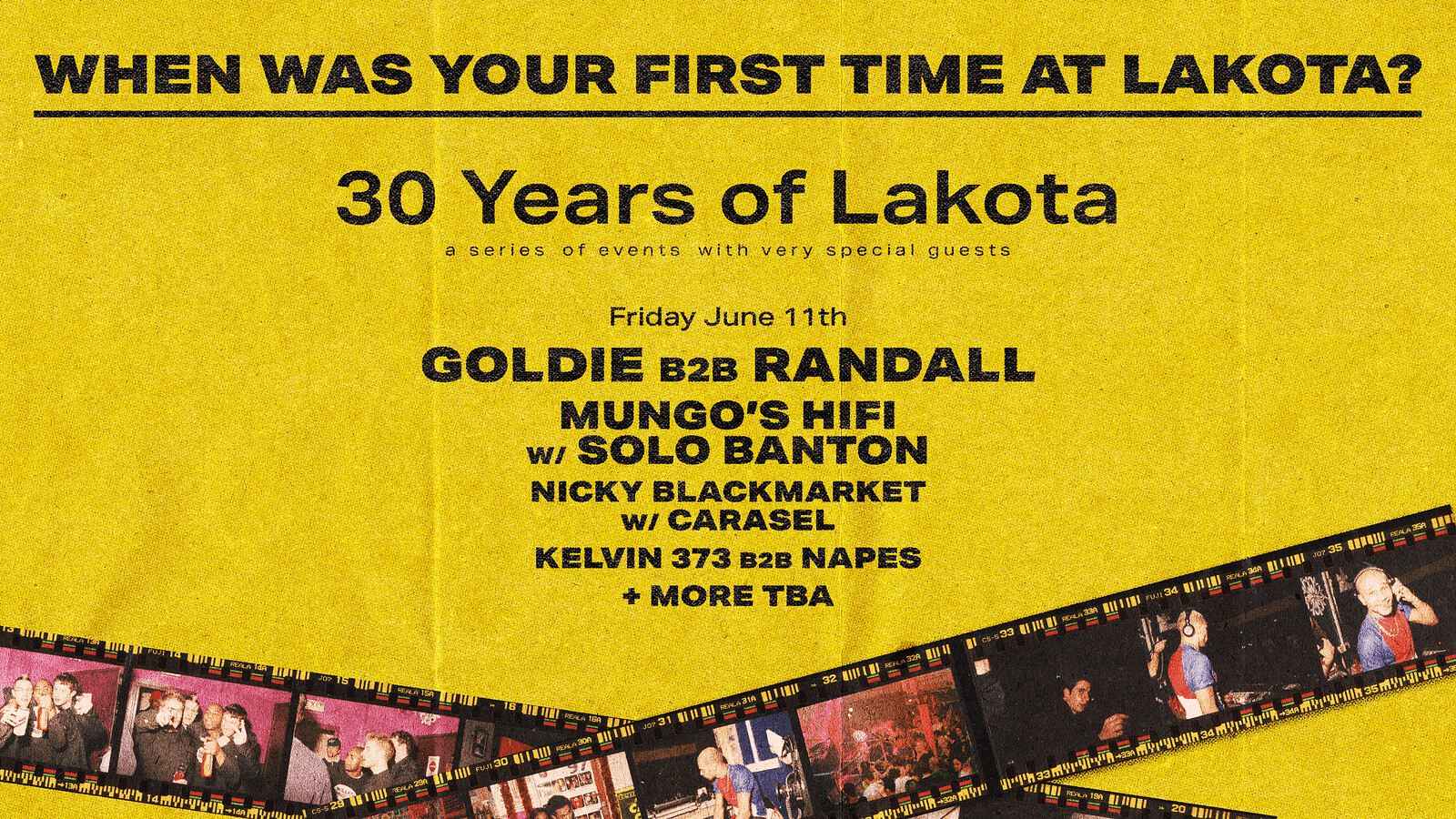 Lakota's 30th Birthday - Goldie b2b Randall at Lakota