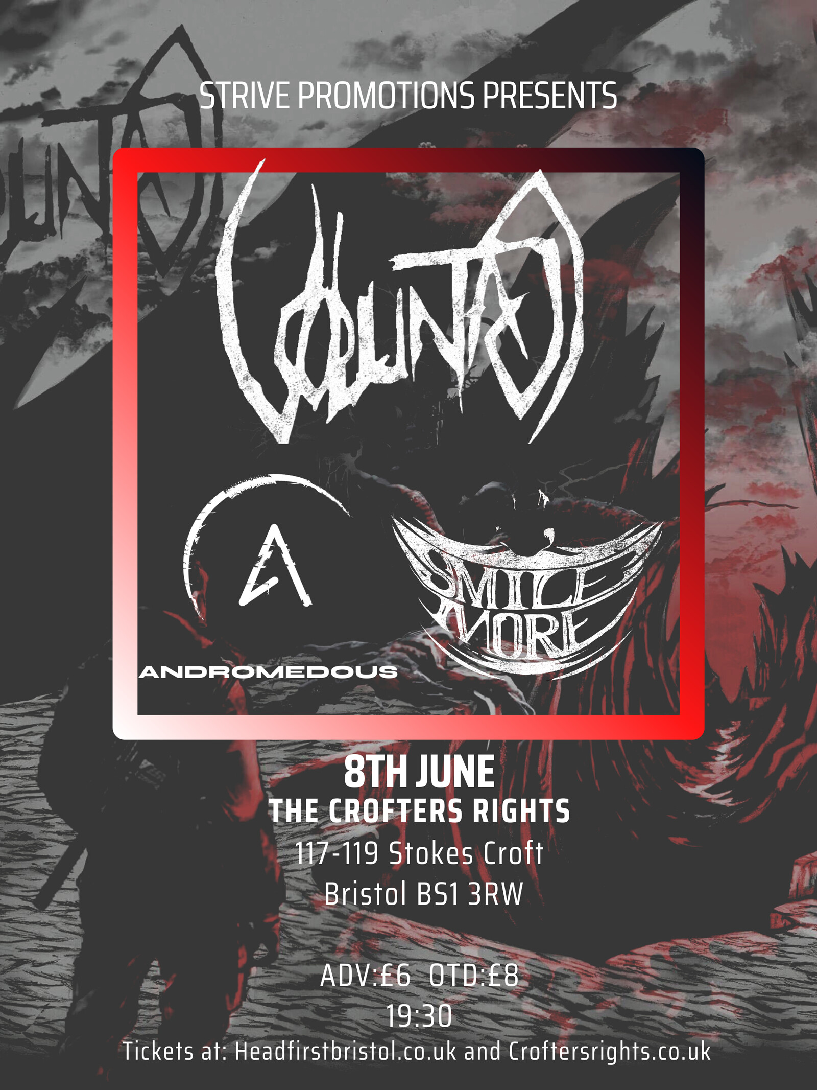 Strive Promotions-Voluntas, Andromedous, SmileMore at Crofters Rights