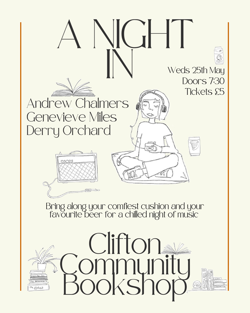 A NIGHT IN at Clifton Community Bookshop