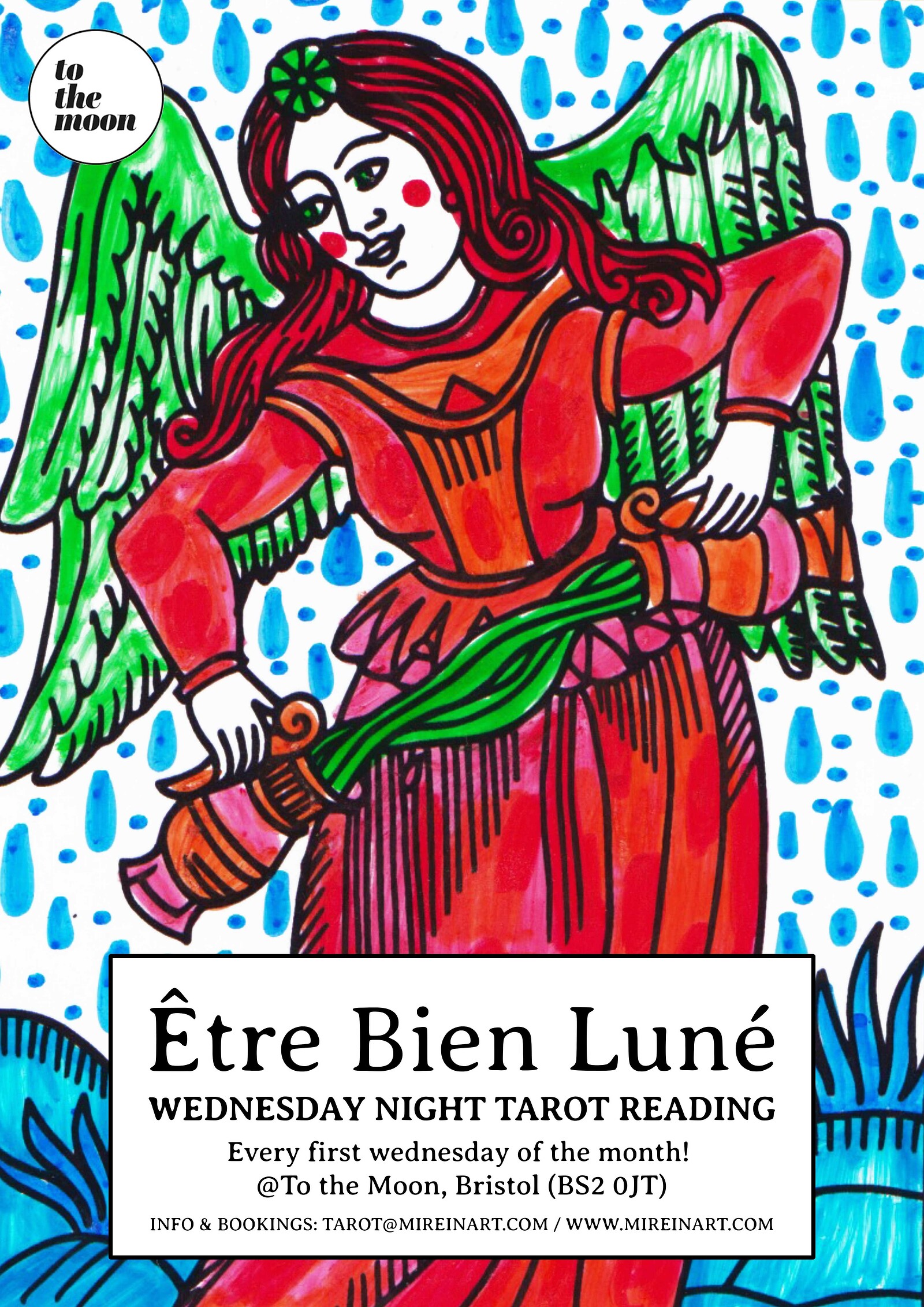 Être Bien luné / Wednesday Night Tarot Reading / at To The Moon