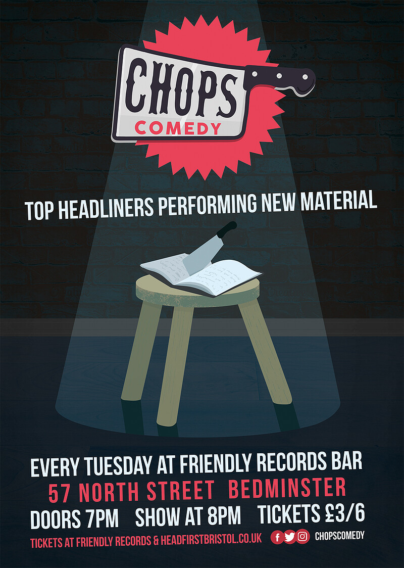 Chops Comedy: Pierre Novellie at Friendly Records Bar