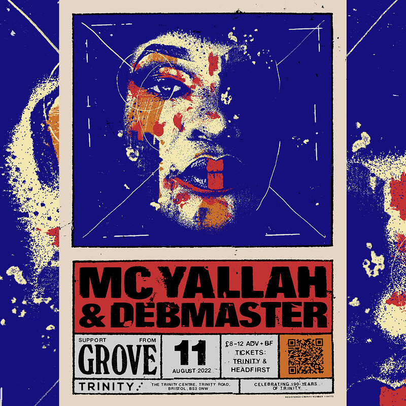 MC Yallah & Debmaster + support GROVE in Bristol 2022