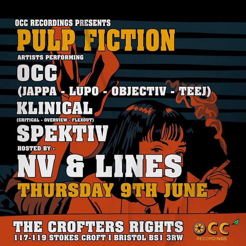 OCC Recordings Presents: Pulp Fiction at Crofters Rights