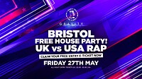 DTM Bristol • FREE PARTY! UK vs US Rap in Bristol