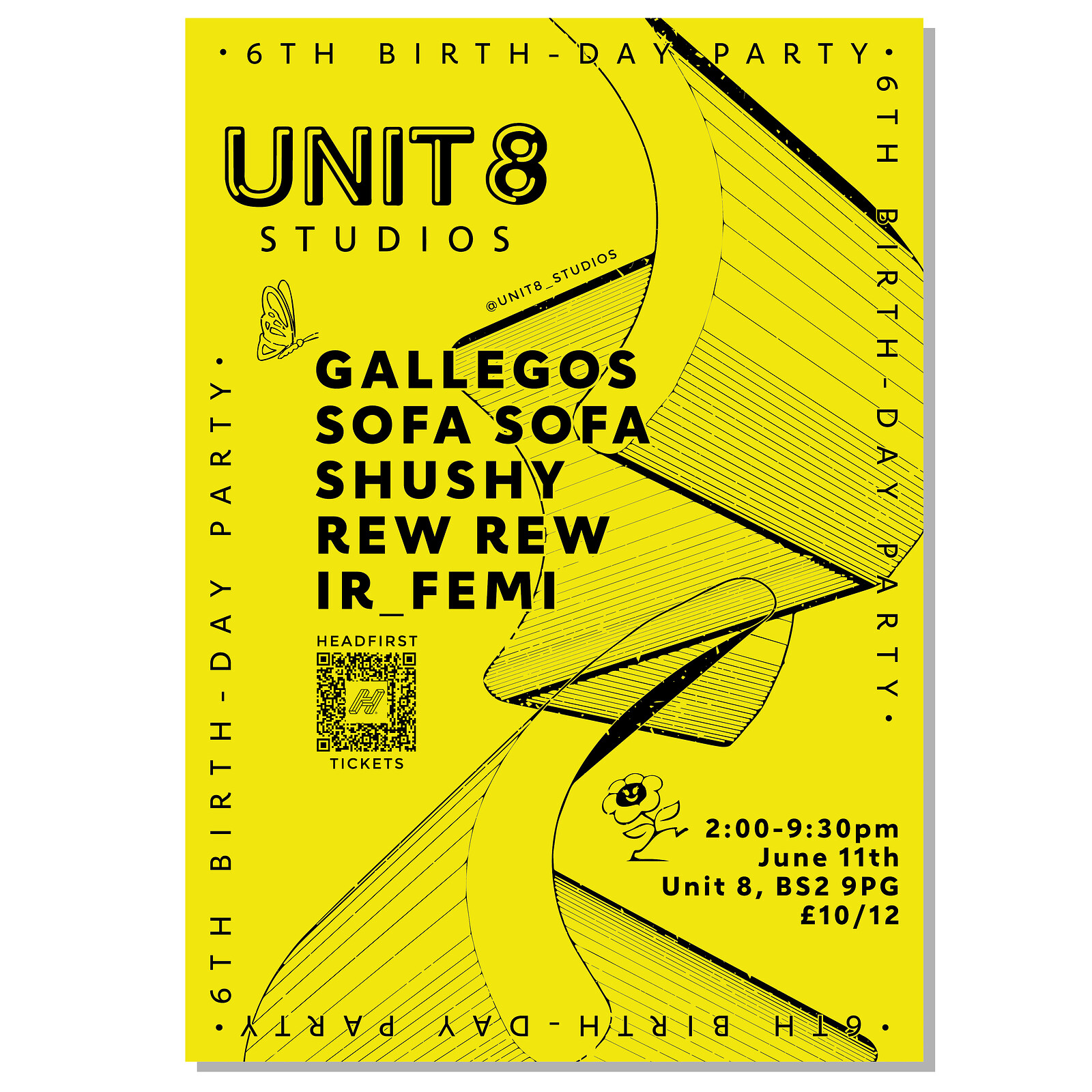 Unit8 Studios 6th Birthday w/ GALLEGOS at Unit8 Studios
