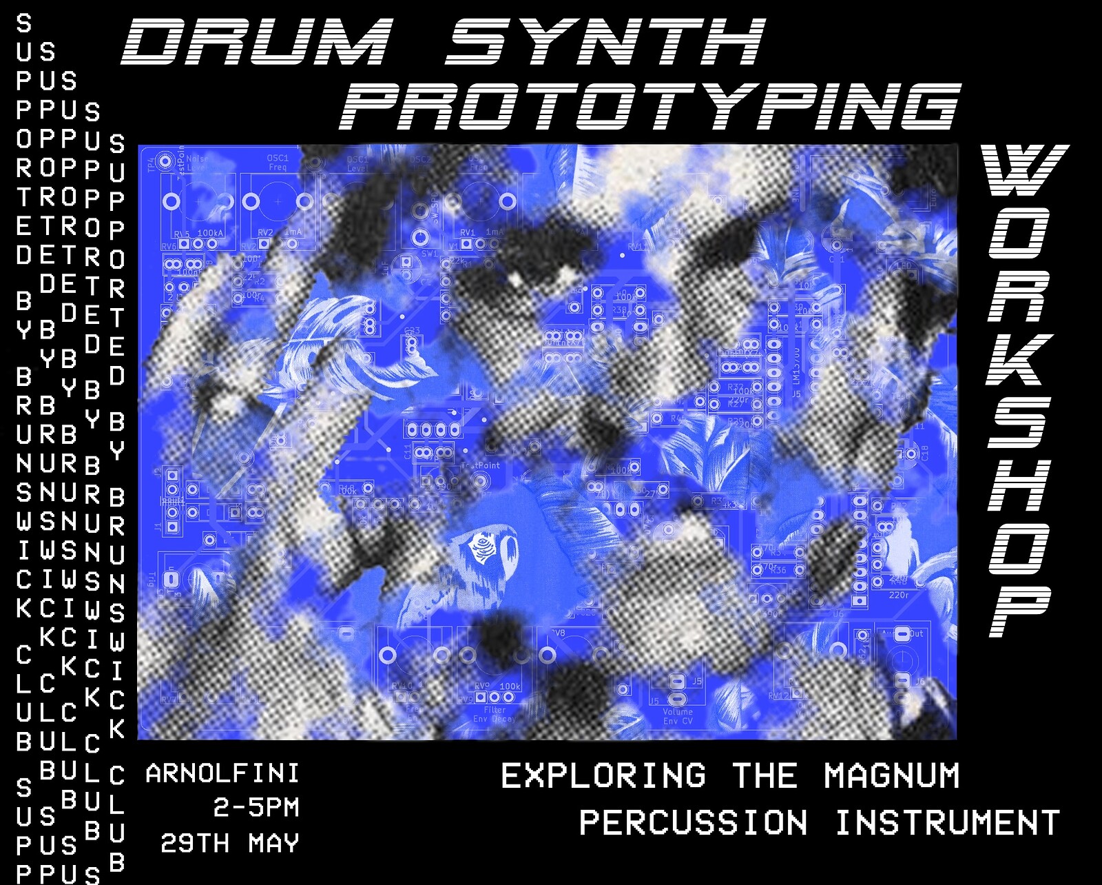 A Deep Dive into Drum Synthesis Workshop at Arnolfini