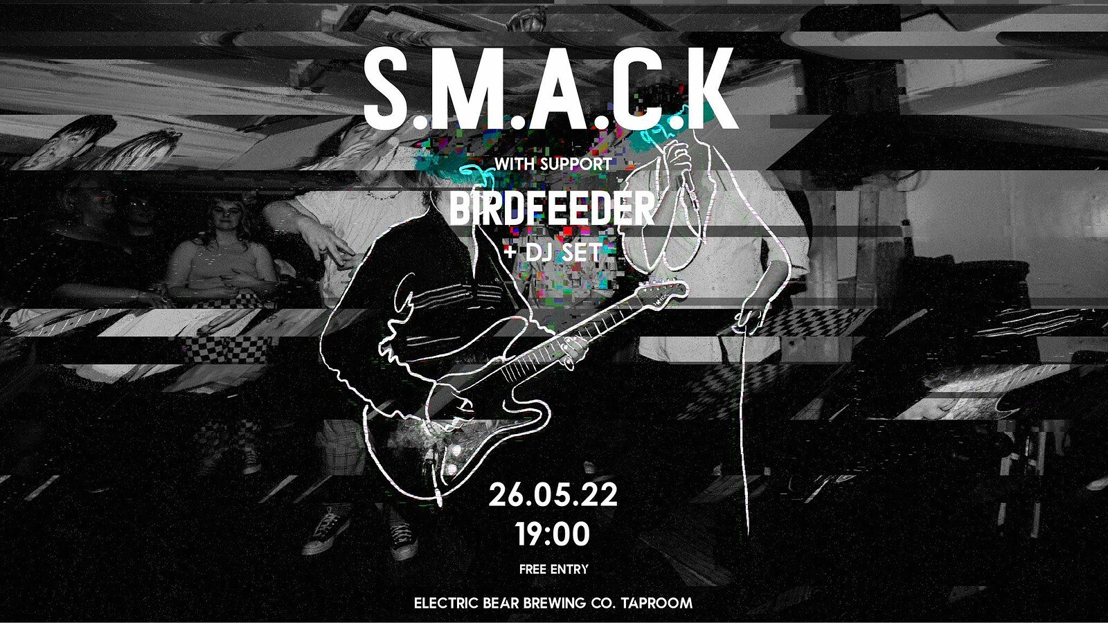 SMACK + BIRDFEEDER + DJ at Electric Bear Brewing