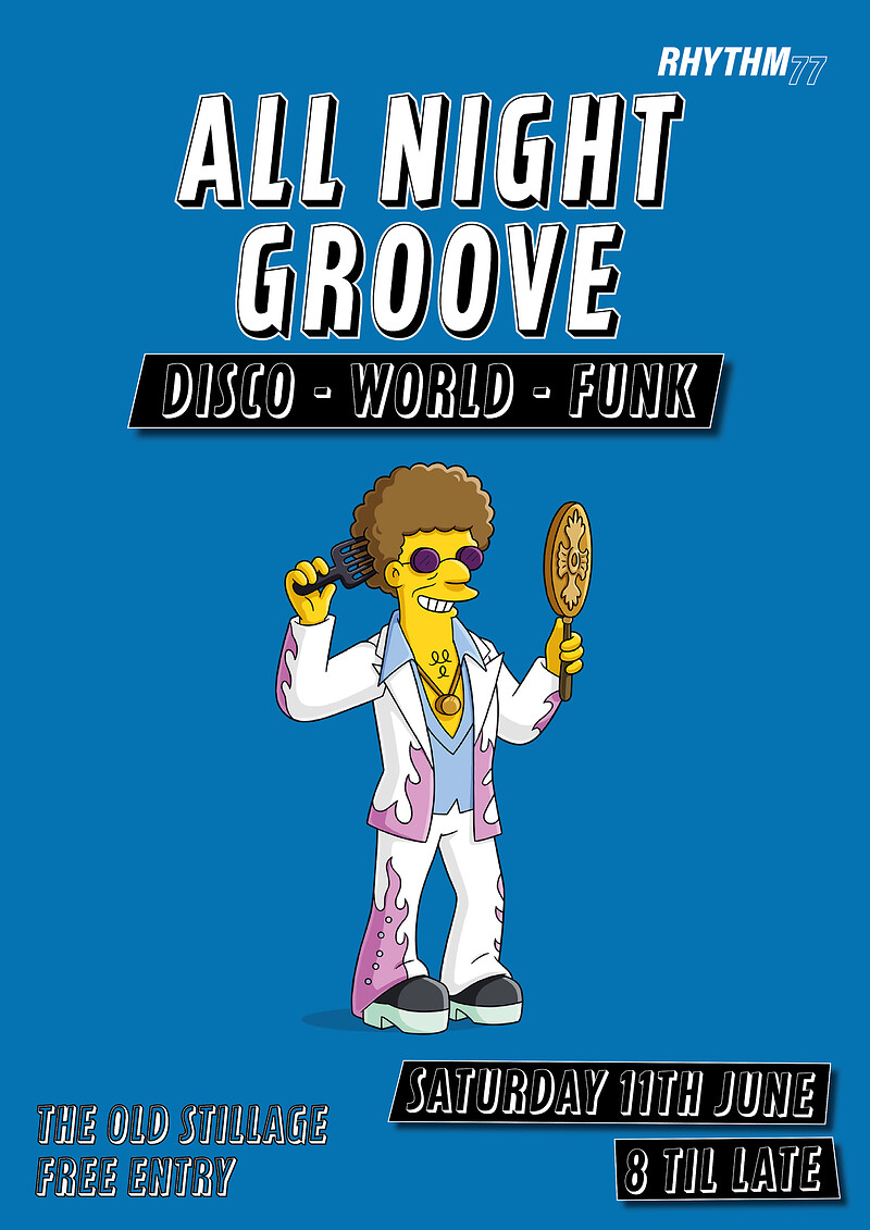 Rhythm77: All Night Groove at The Old Stillage