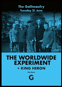 The Worldwide Experiment + King Heron in Bristol