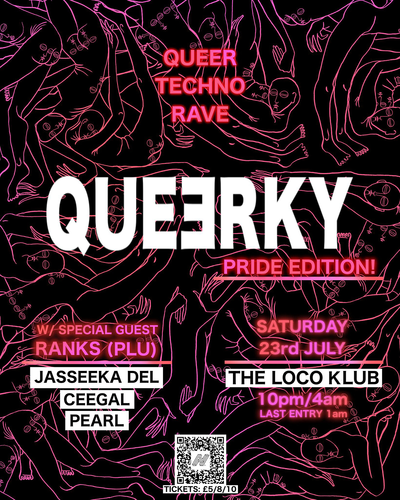 QUEERKY Pride Edition w// RANKS at The Loco Klub