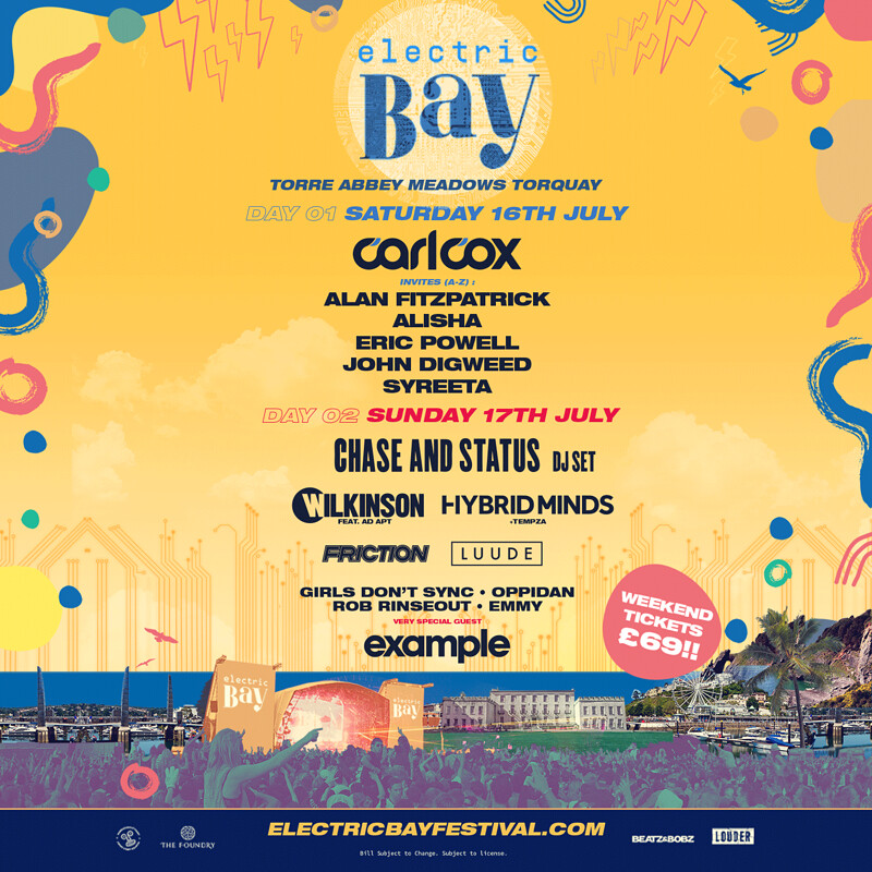 Electric Bay Festival at Torre Abbey Meadows