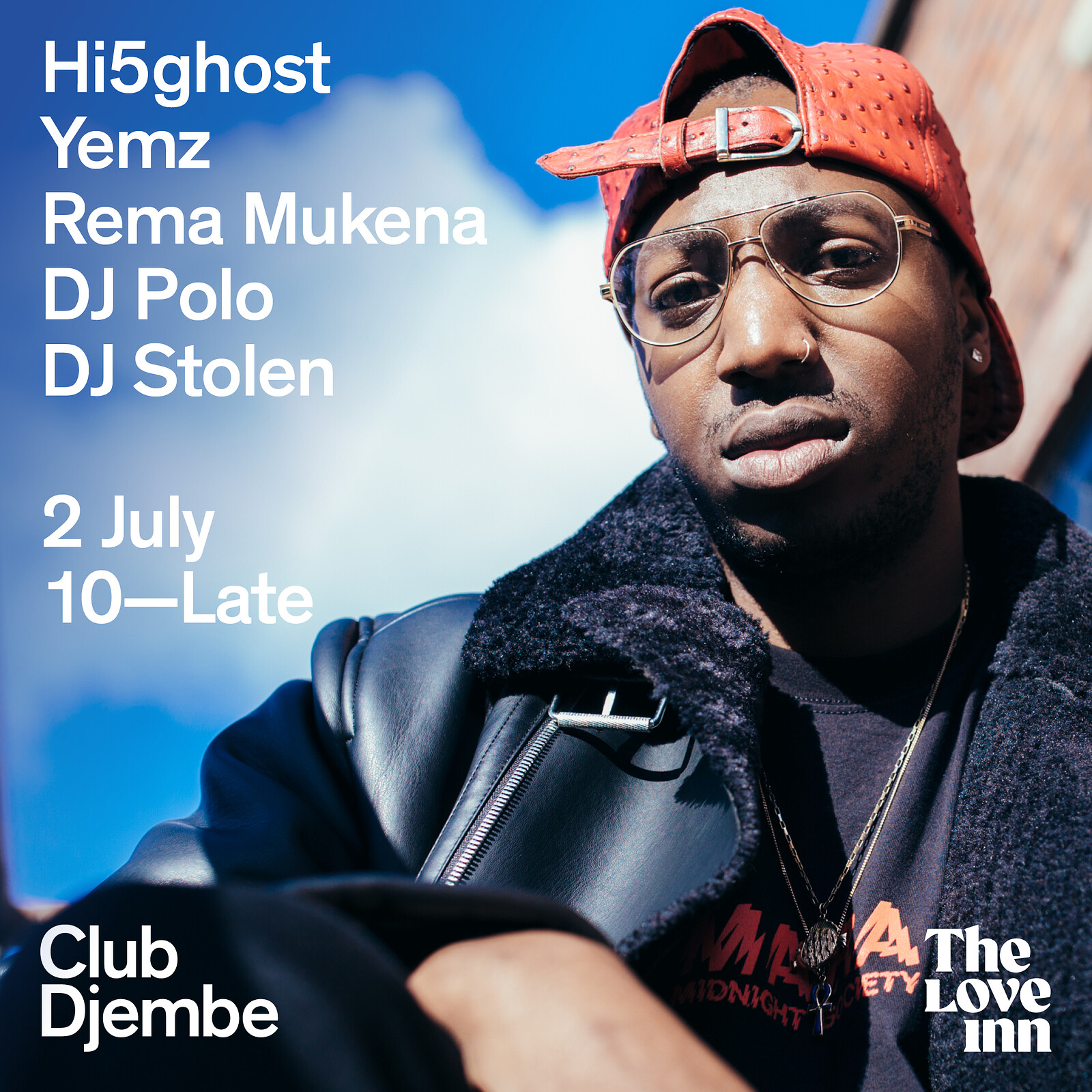 Club Djembe Presents: Hi5ghost at The Love Inn