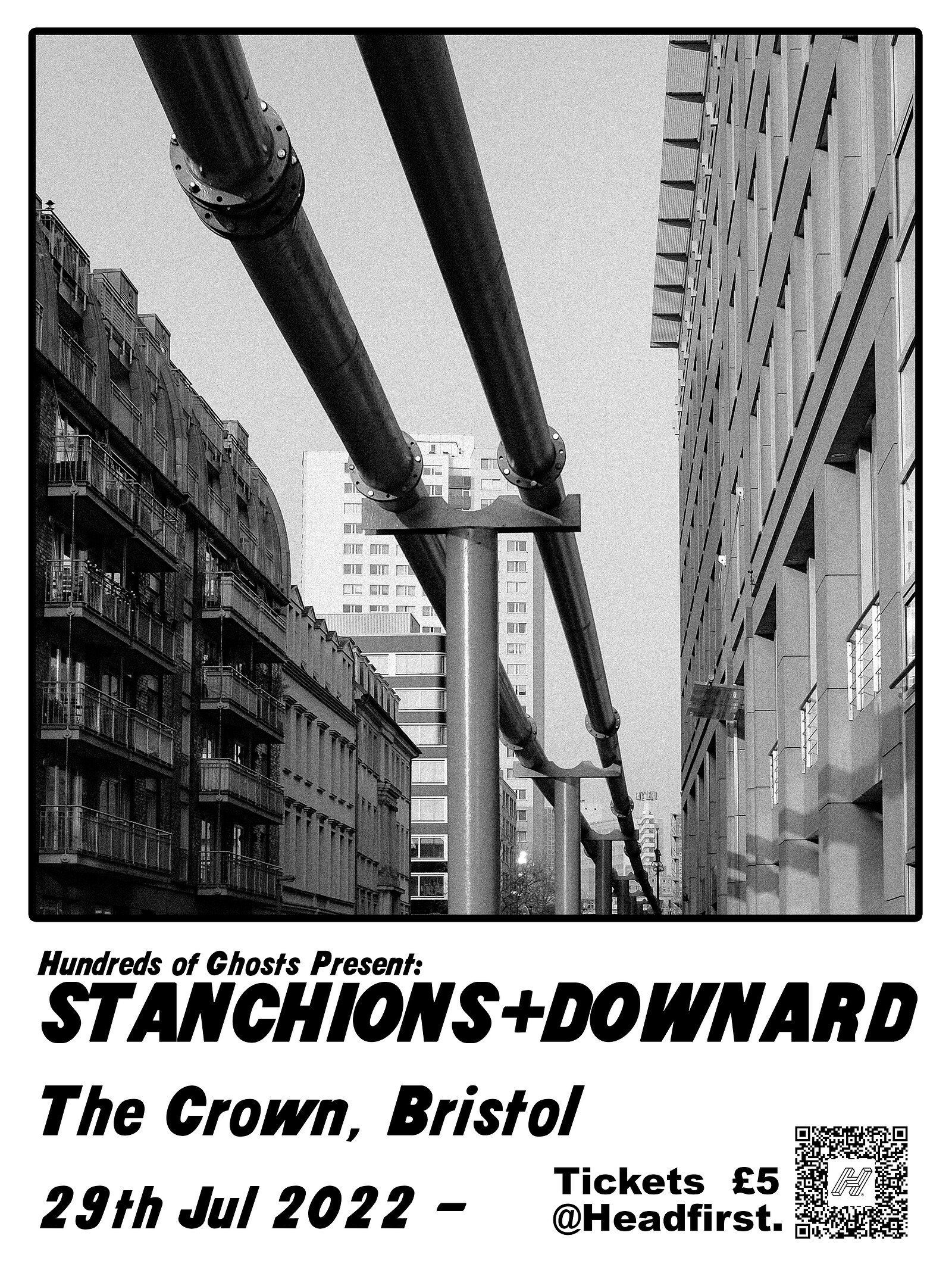 STANCHIONS + DOWNARD - at The Crown, Bristol