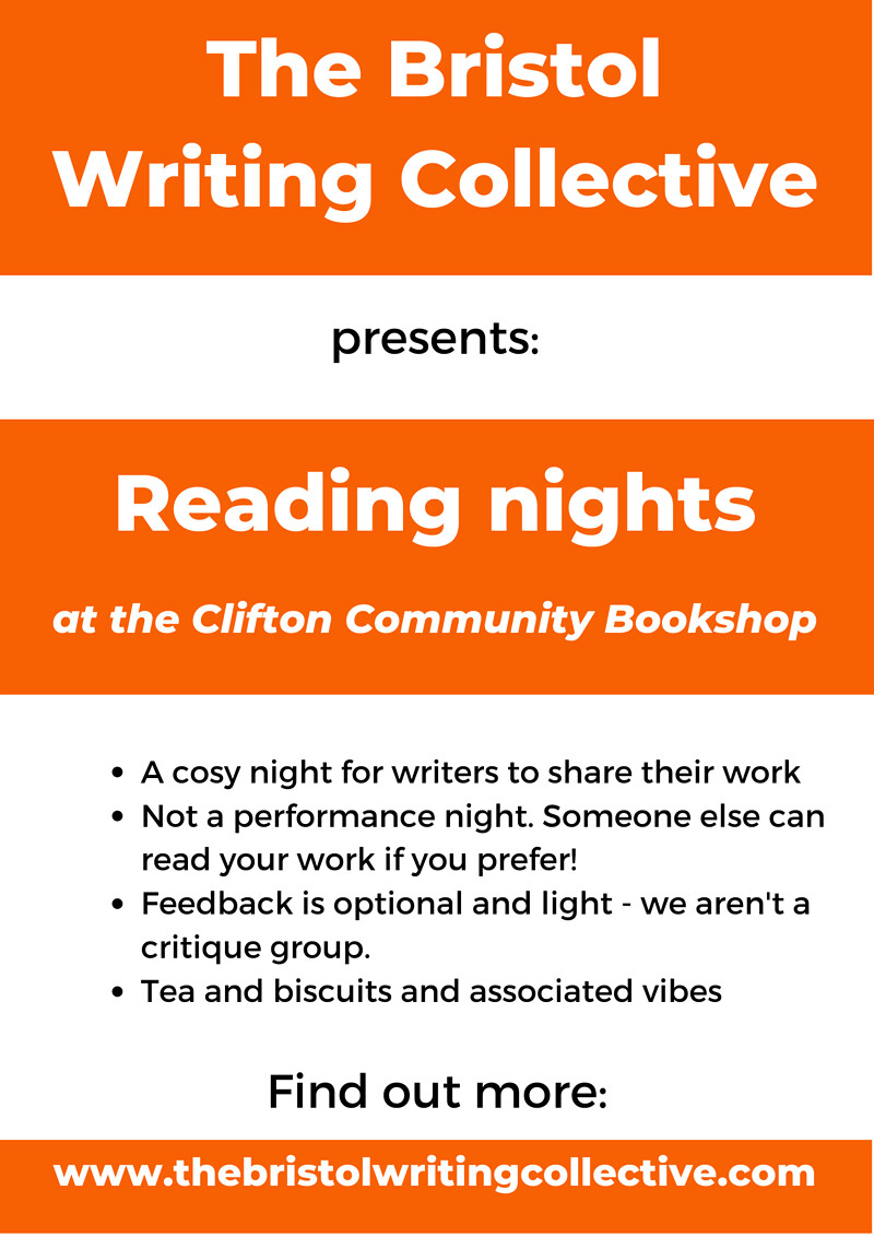 The Bristol Writing Collective: Reading night at Clifton Community Bookshop