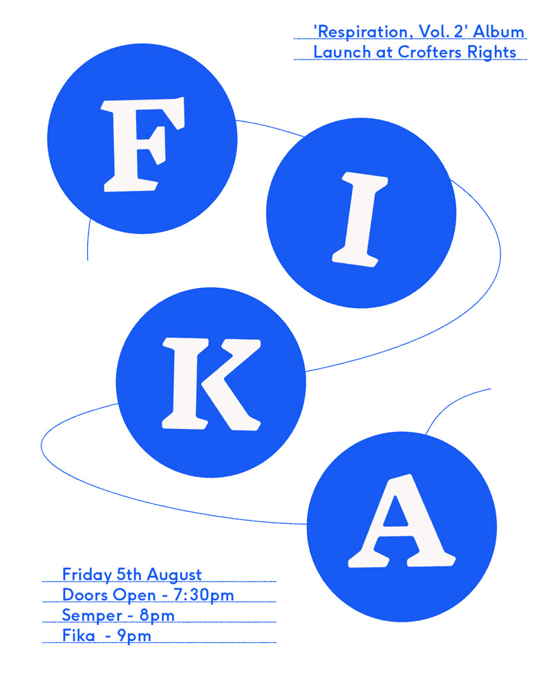 Fika Album Launch at Crofters Rights