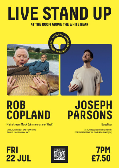 Joseph Parsons & Rob Copland: Edinburgh Preview at The Room Above