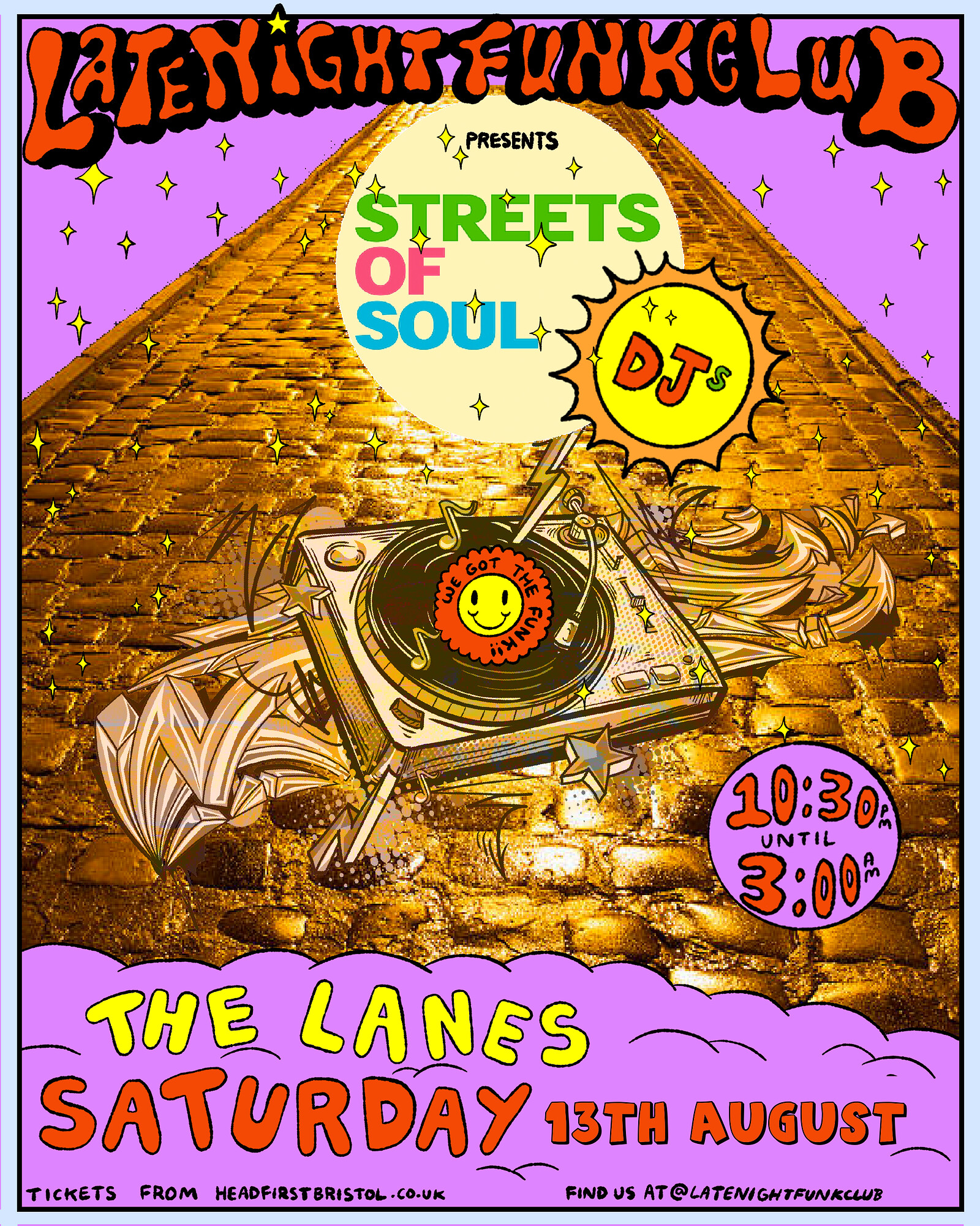 Late Night Funk Club: Streets Of Soul DJs All Nite at The Lanes