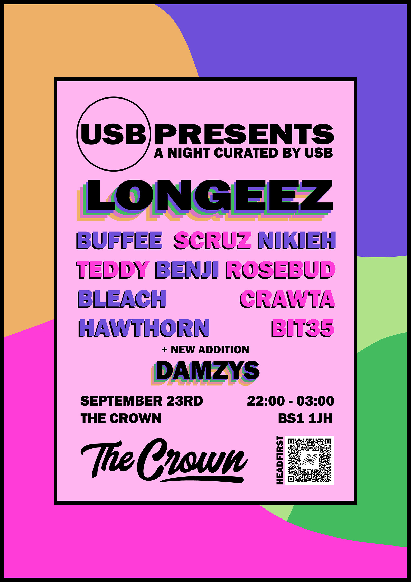 USB Presents: Longeez at The Crown