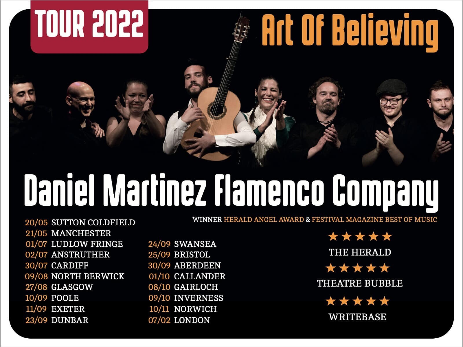 Daniel Martinez Flamenco Company at St George's Bristol