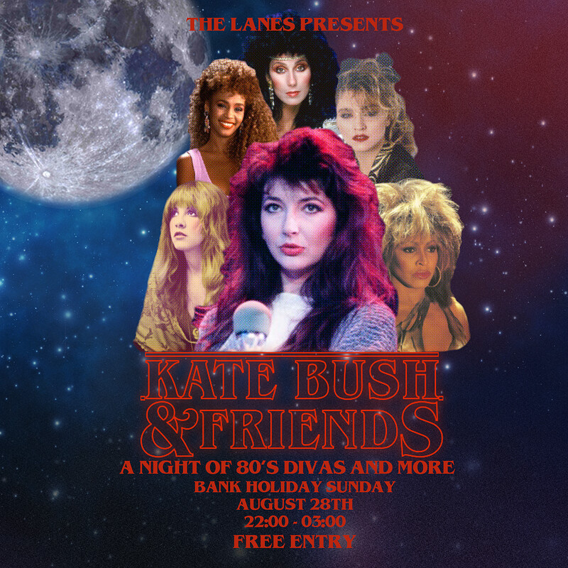 Kate Bush & Friends - A Night of 80's Divas at The Lanes