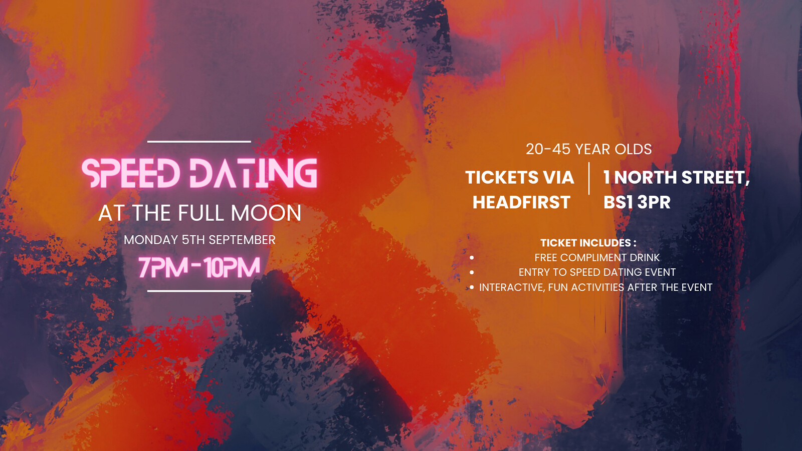 Speed Dating at the Full Moon at The Attic Bar