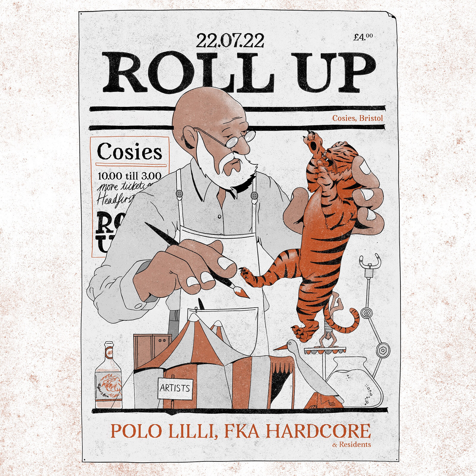 ROLL UP PRES. / POLO LILLI & FKA HARDCORE at Cosies