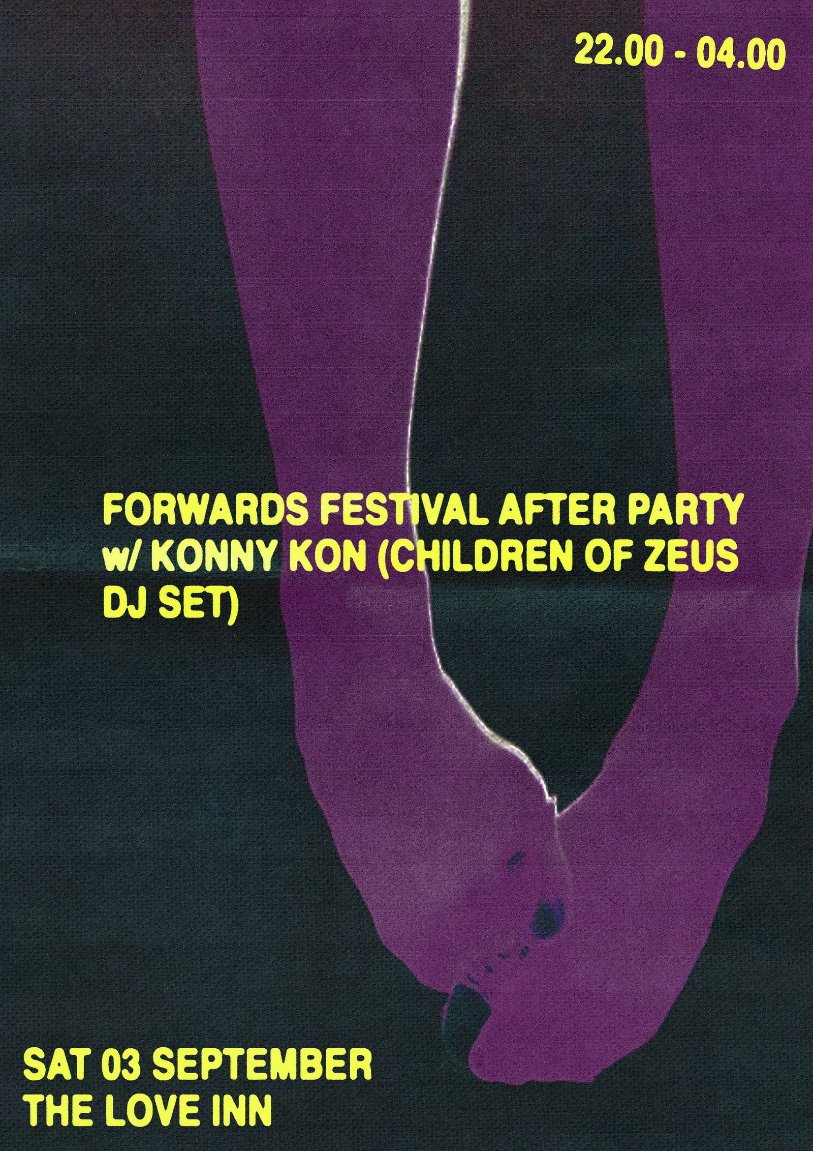 Forwards After Party w/ Konny Kon at The Love Inn