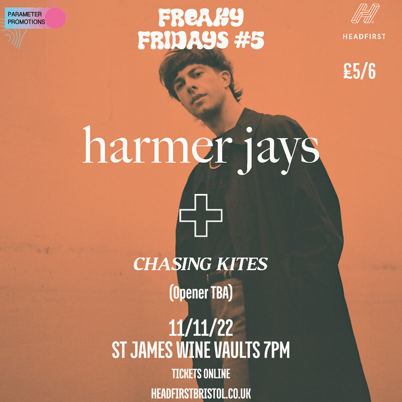 Freaky Fridays #5 Harmer Jays + Support at St James Wine Vaults, Bath