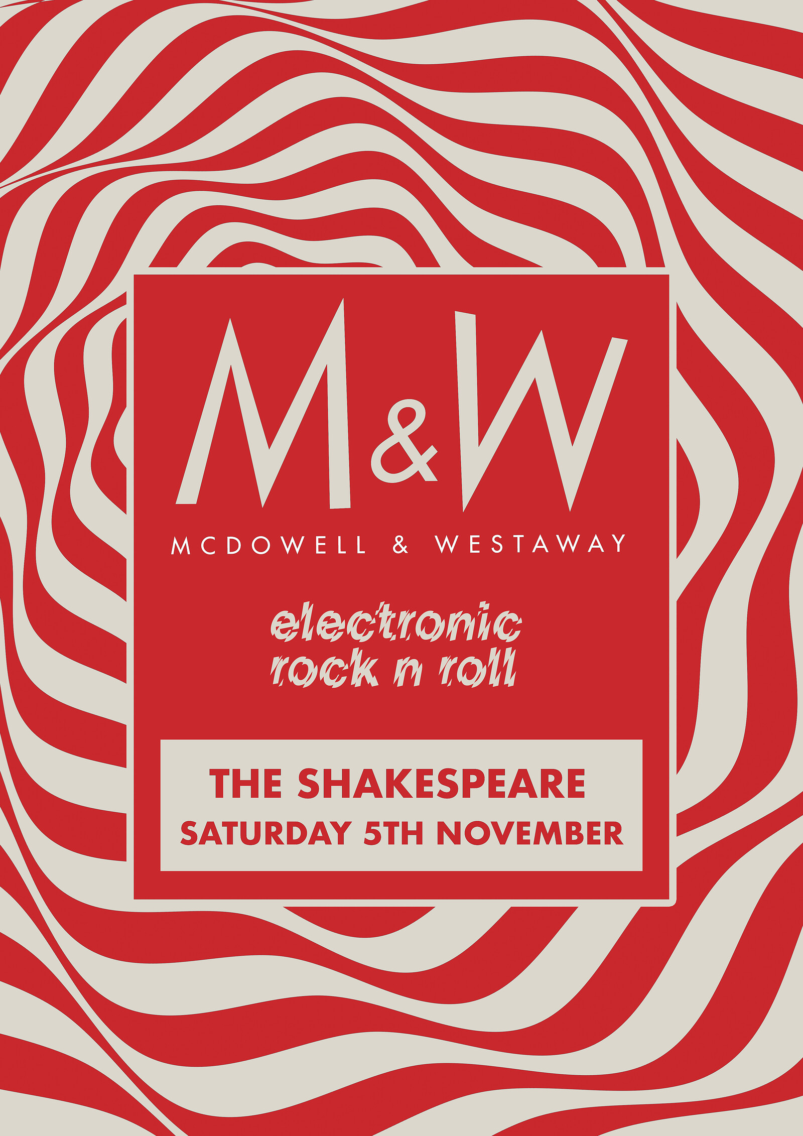 McDowell & Westaway + DJ's at The Shakespeare