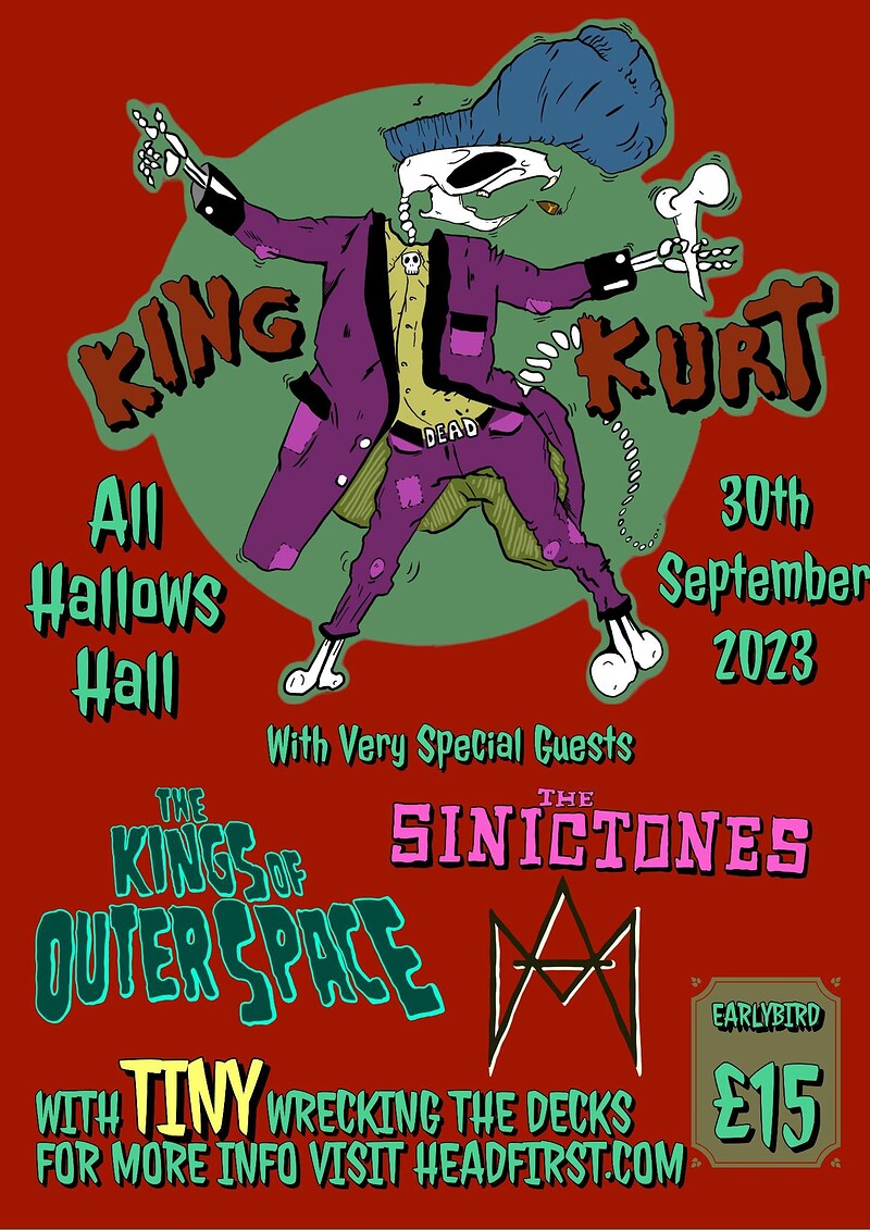King Kurt at All Hallows Hall