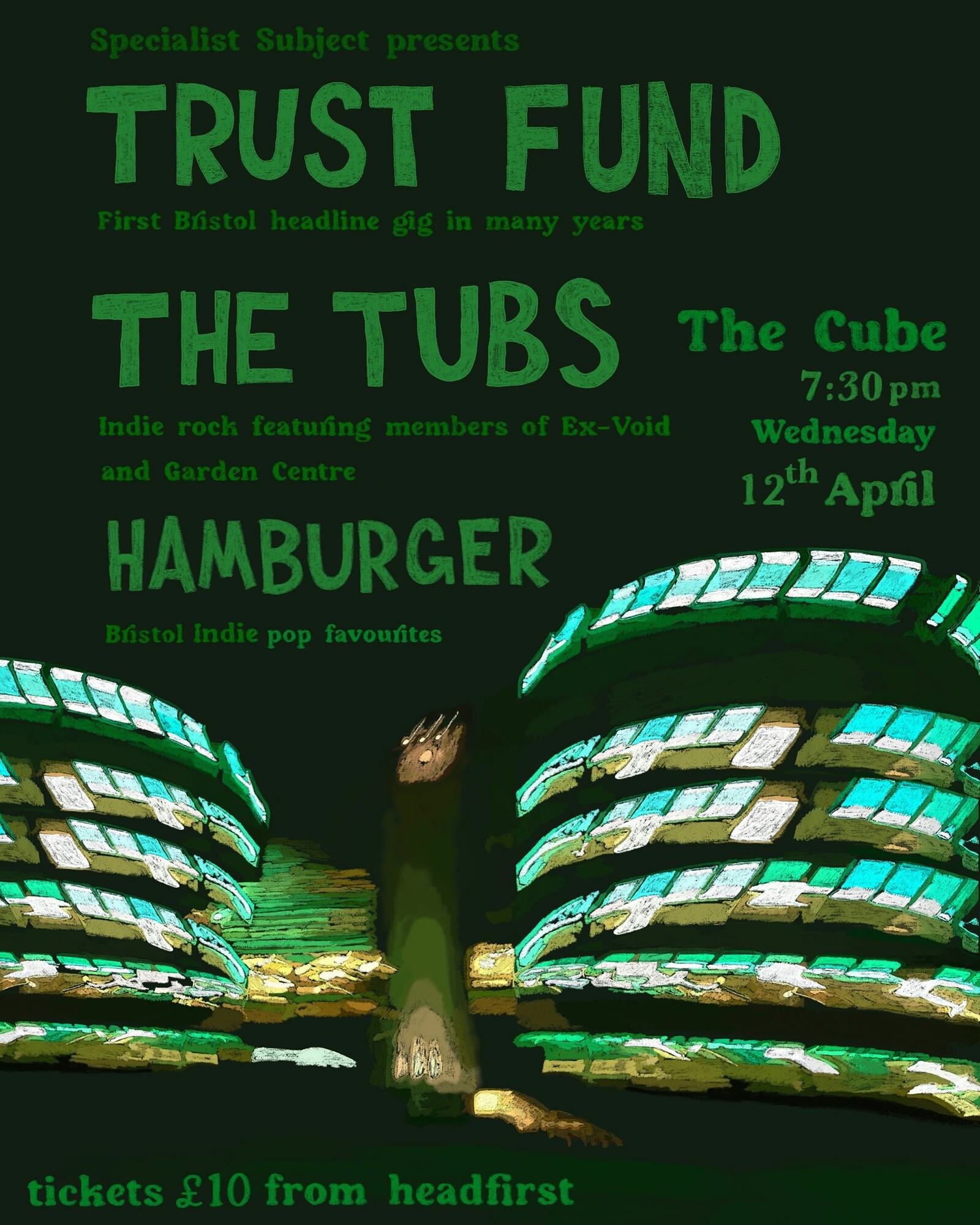 TRUST FUND & THE TUBS at The Cube